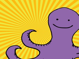These (mostly) happy octopi will cheer up your messages