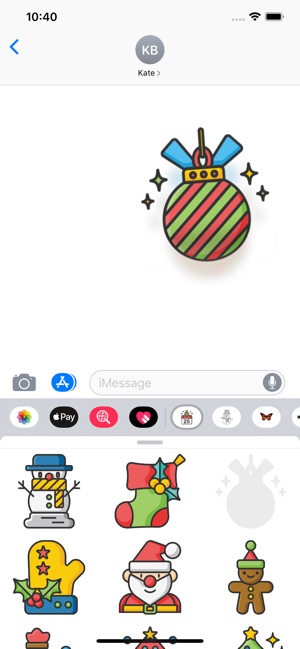 Christmas Flat Stickers Pro(圖4)-速報App