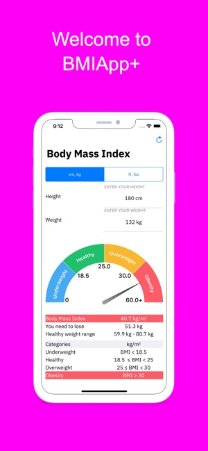 Body Mass Index (BMI) BMIApp+(圖1)-速報App