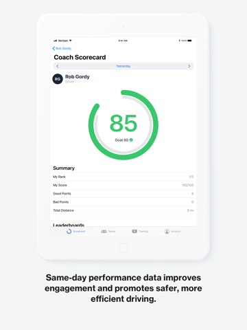 Coach by Verizon Connect - náhled