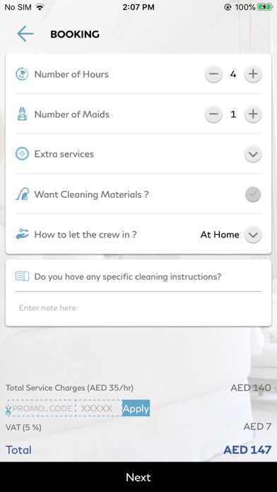CrystalBlue Cleaning Services screenshot 4