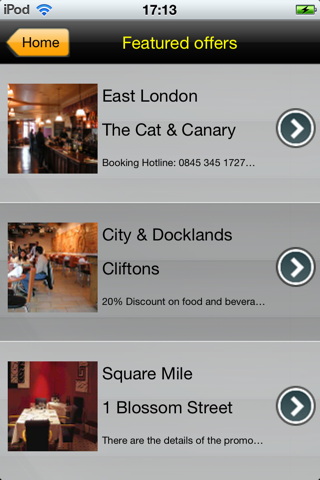 Restaurant Guides screenshot 4