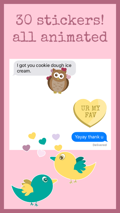 LoveMoji Animated Stickers screenshot 2