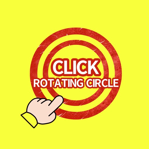 Click Rotating Circle