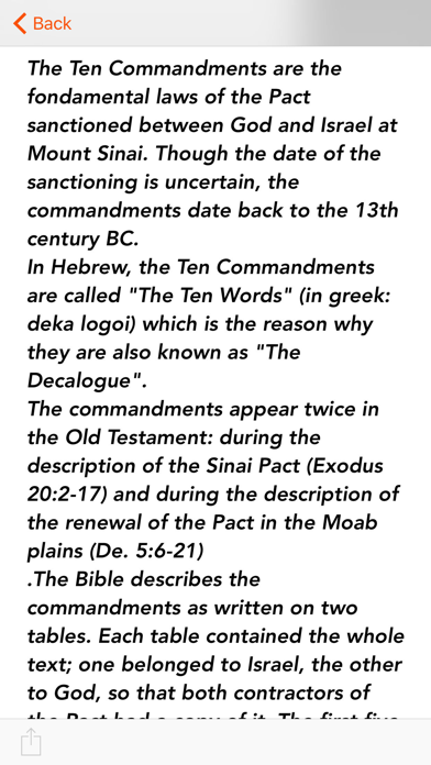 How to cancel & delete iDecalogue: Ten Commandments from iphone & ipad 1