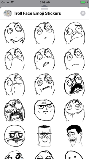 Troll Face Emoji Stickers(圖2)-速報App