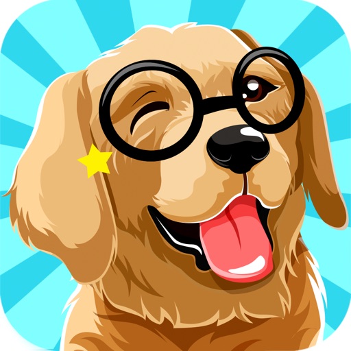 Golden Retriever Dog Emoji iOS App