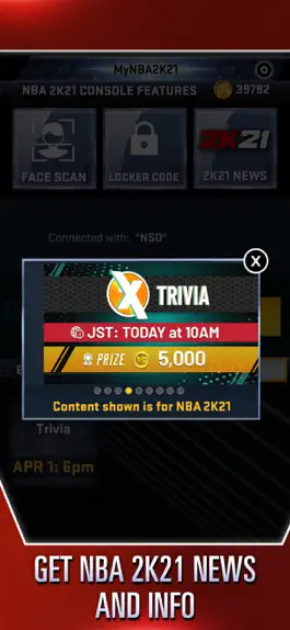 Game screenshot MyNBA2K21 hack