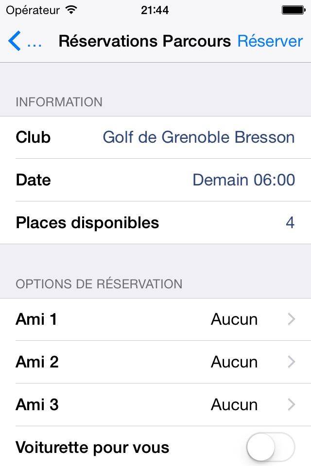 Golf de Grenoble Uriage screenshot 3
