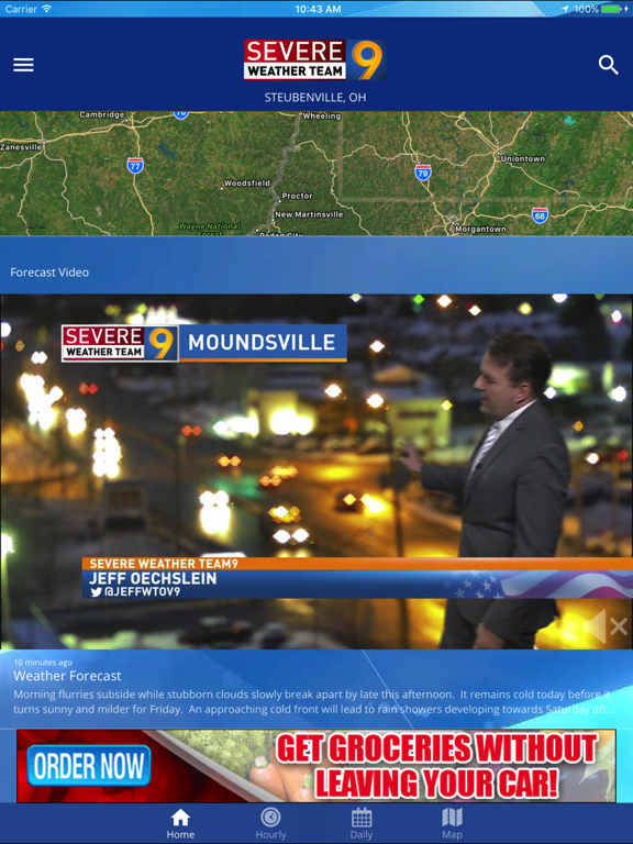 WTOV Severe Weather Team 9 screenshot 2