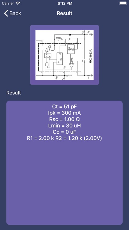 MC34063 Calculator screenshot-3