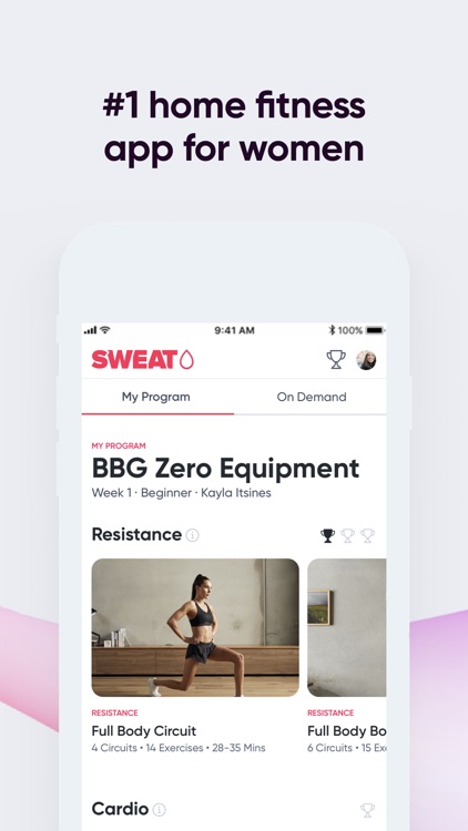 Sweat: Fitness App For Women