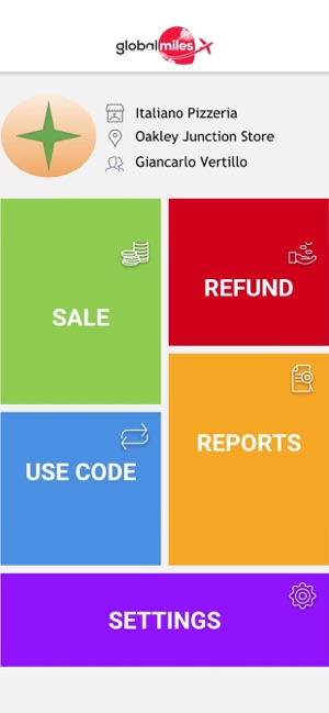 Global Miles - Merchant App
