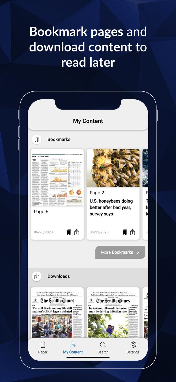 Seattle Times Print Replica