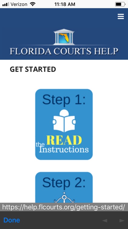 Florida Courts Help