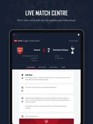 Screenshot 3 Arsenal Official App iphone