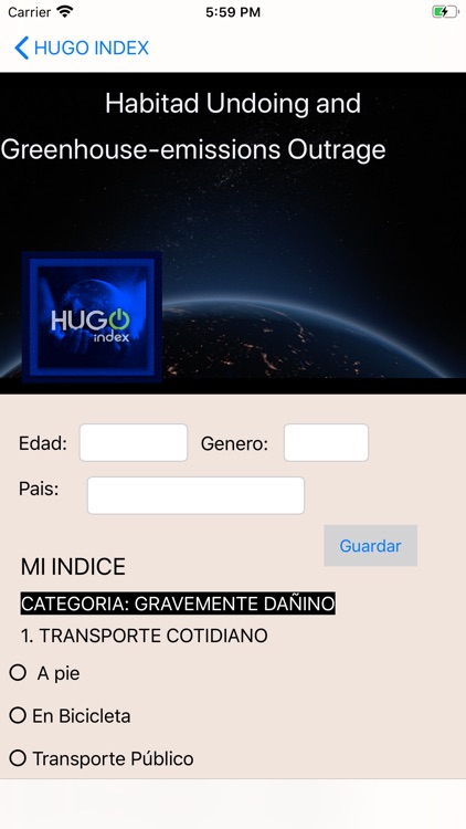 Hugo Index