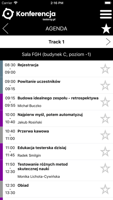 Konferencja testerzy.pl screenshot 4