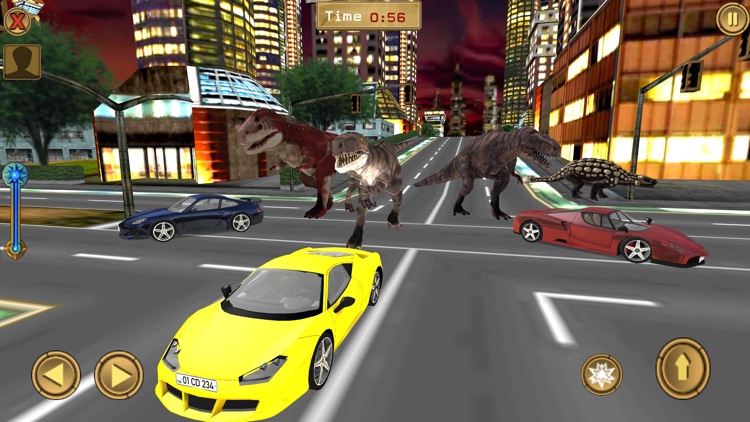 Dinosaur Car Parking Simulator screenshot-4