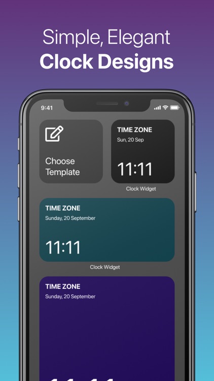 Clock Widget: Custom Clock App