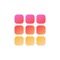 Cora allows you to organize your apps by color
