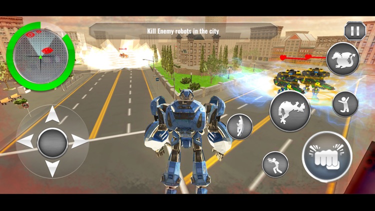 Electric Dragon Robot War screenshot-3