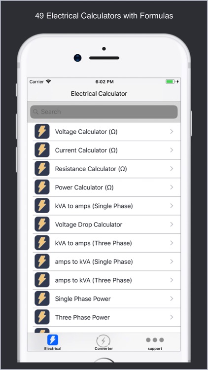 Electrical Calculator screenshot-0