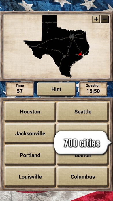 How to cancel & delete USA Geography - Quiz Game from iphone & ipad 4