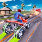 ATV Quad Bike Traffic Shooter