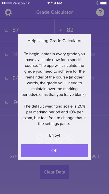 Final Grade Calculator - % screenshot-3