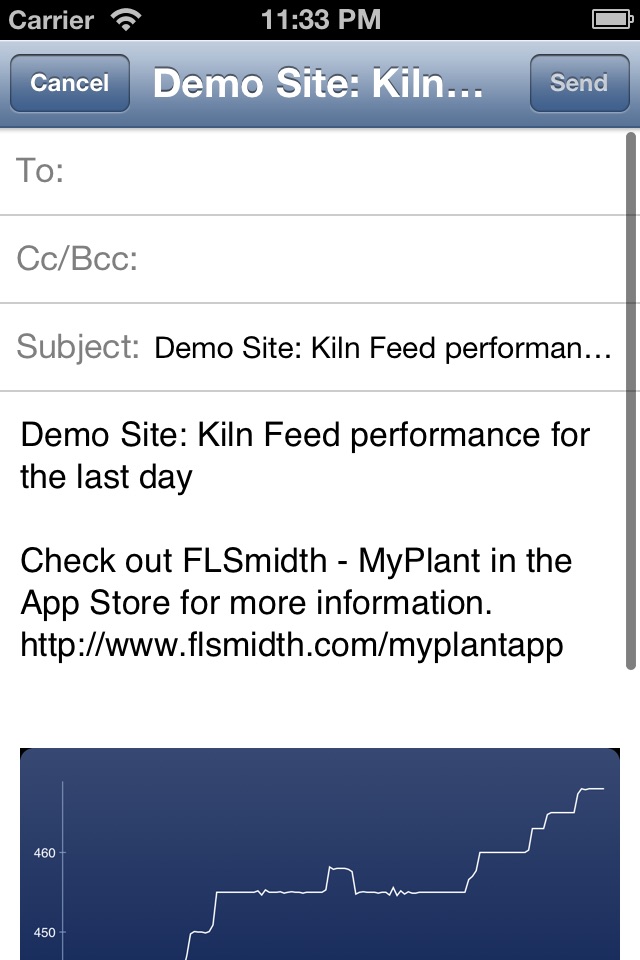 FLSmidth MyPlant screenshot 3