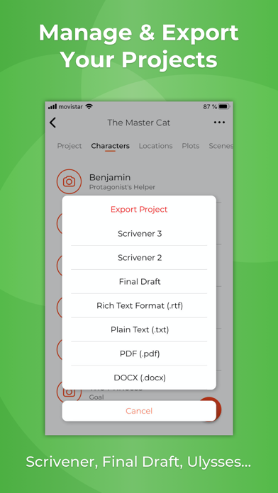 Story Planner for Writers Story Planner for Writers