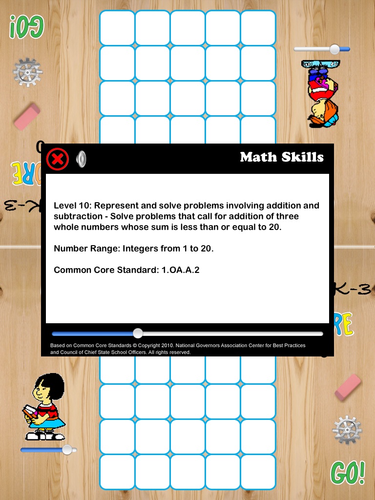 Math Bingo K-3 screenshot 3