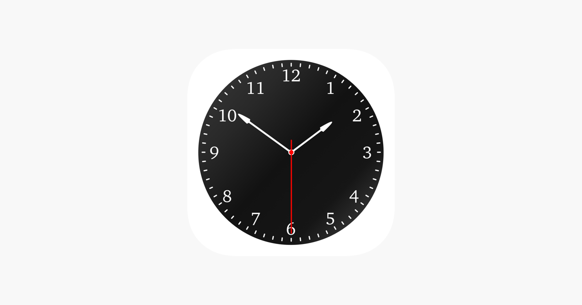 アナログ時計 時計ウィジェット 目覚まし時計 をapp Storeで