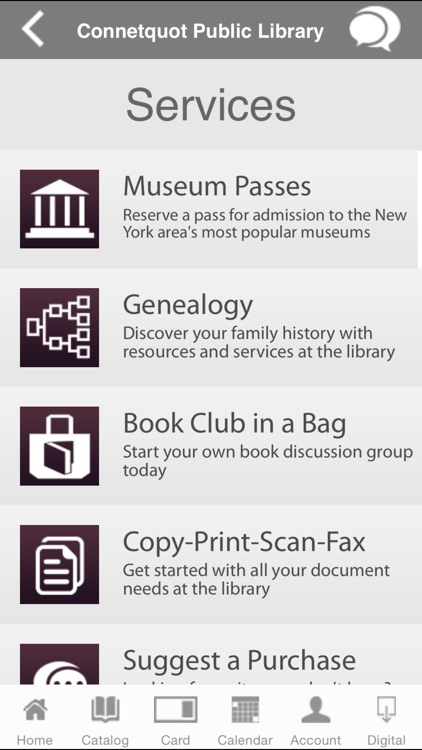 Connetquot Library Mobile