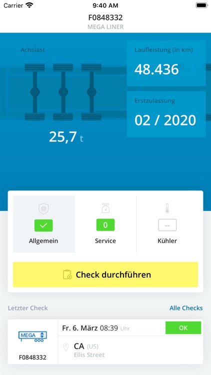 KRONE Smart Trailer Check