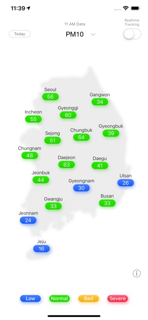 PM10 Tracker - Watch Support