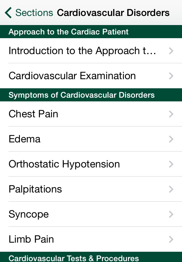 Merck Manual Professional screenshot 3