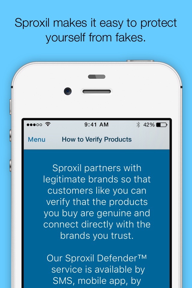 Sproxil Consumer screenshot 4