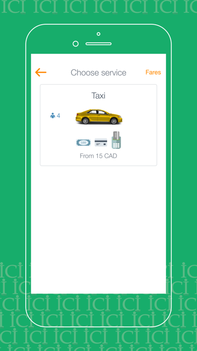 Ici Taxi Montreal screenshot 3