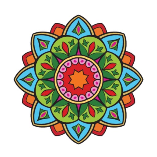 Coloring Art Mandala