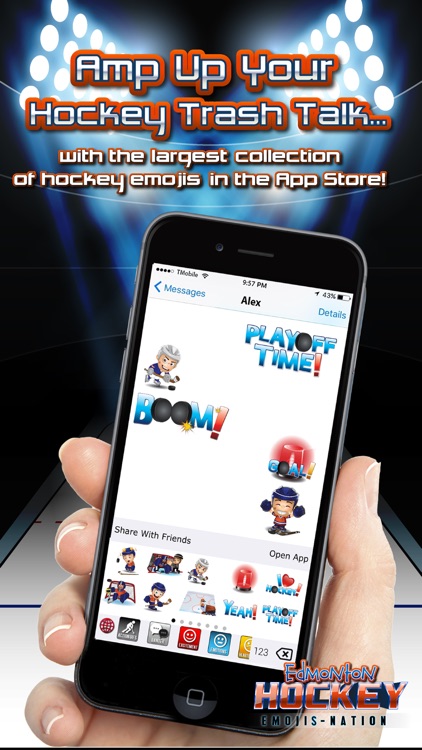 Edmonton Hockey Emojis screenshot-2