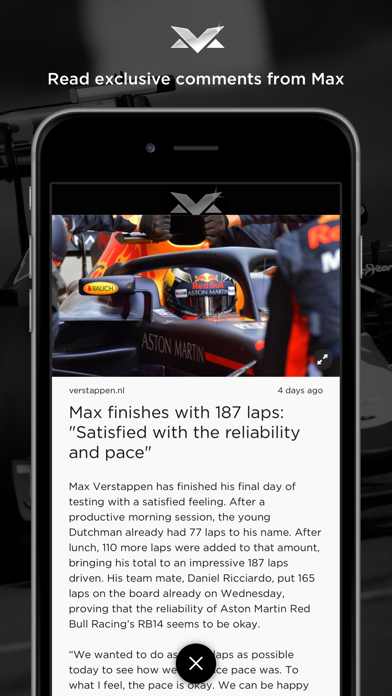 Max Verstappen - Official App screenshot 2