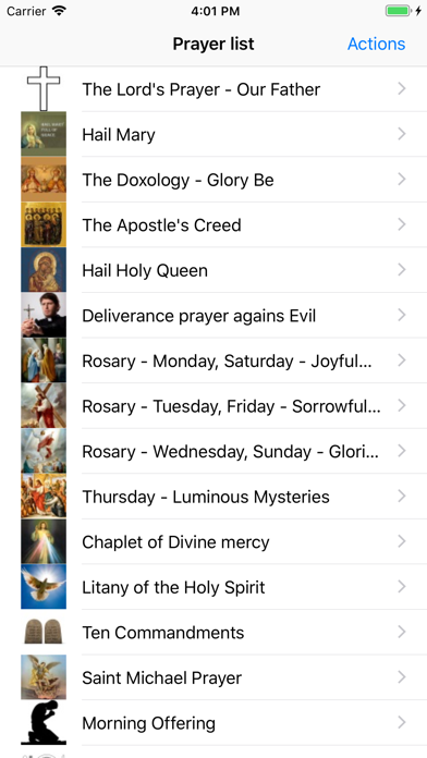 How to cancel & delete Rosary & Prayerbook Offline from iphone & ipad 1