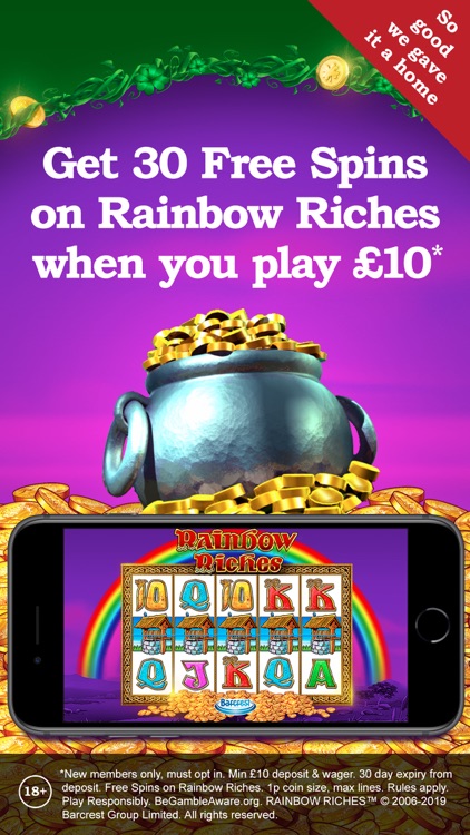 Sites like rainbow riches casino no deposit