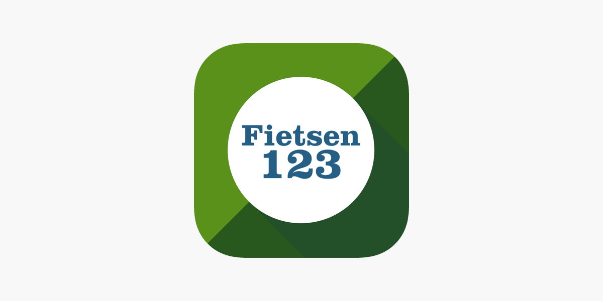 taal slogan Bezem Fietsen 123 on the App Store
