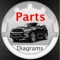 The mobile application contains full information on spare parts and accessories for your cars