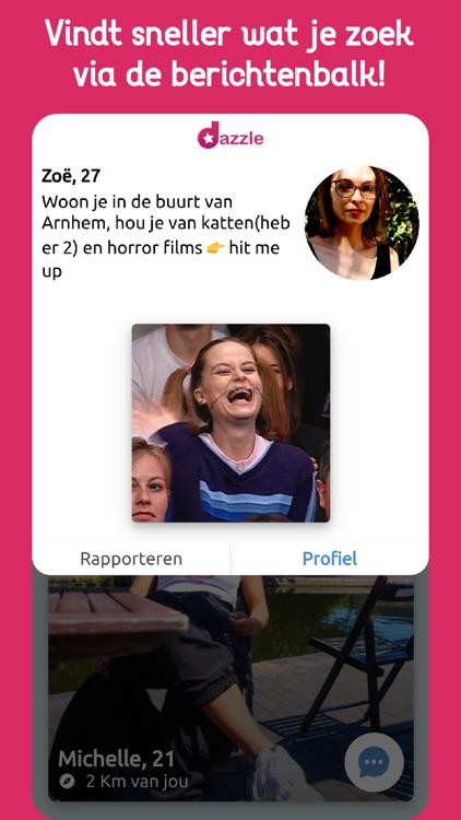 Dazzle — Dating, Chat, Ontmoet