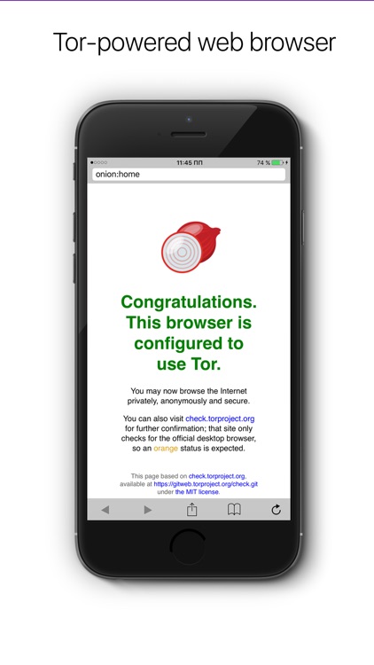 Onion - Anonymous web browsing screenshot-0