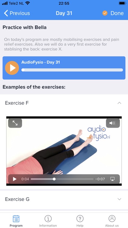 AudioFysio Lower Back Pain App screenshot-7